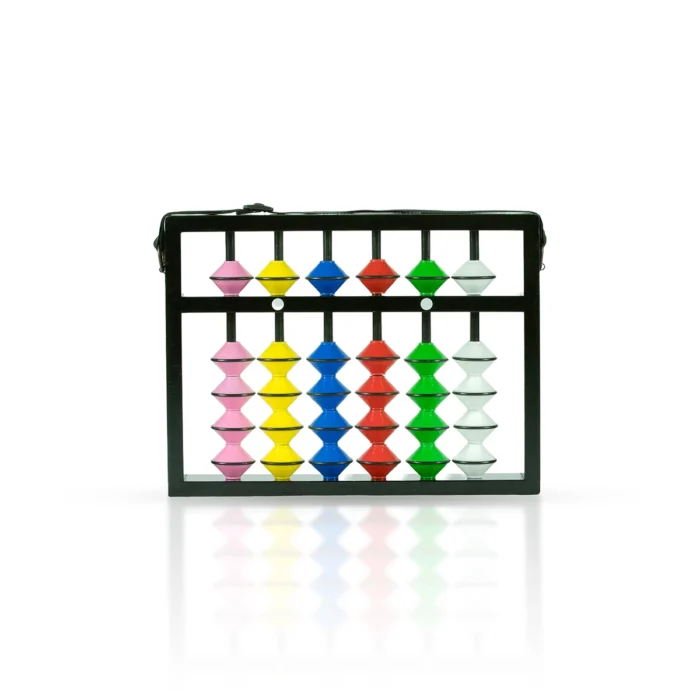 6 RODS MULTI COLOUR TEACHER ABACUS(159)